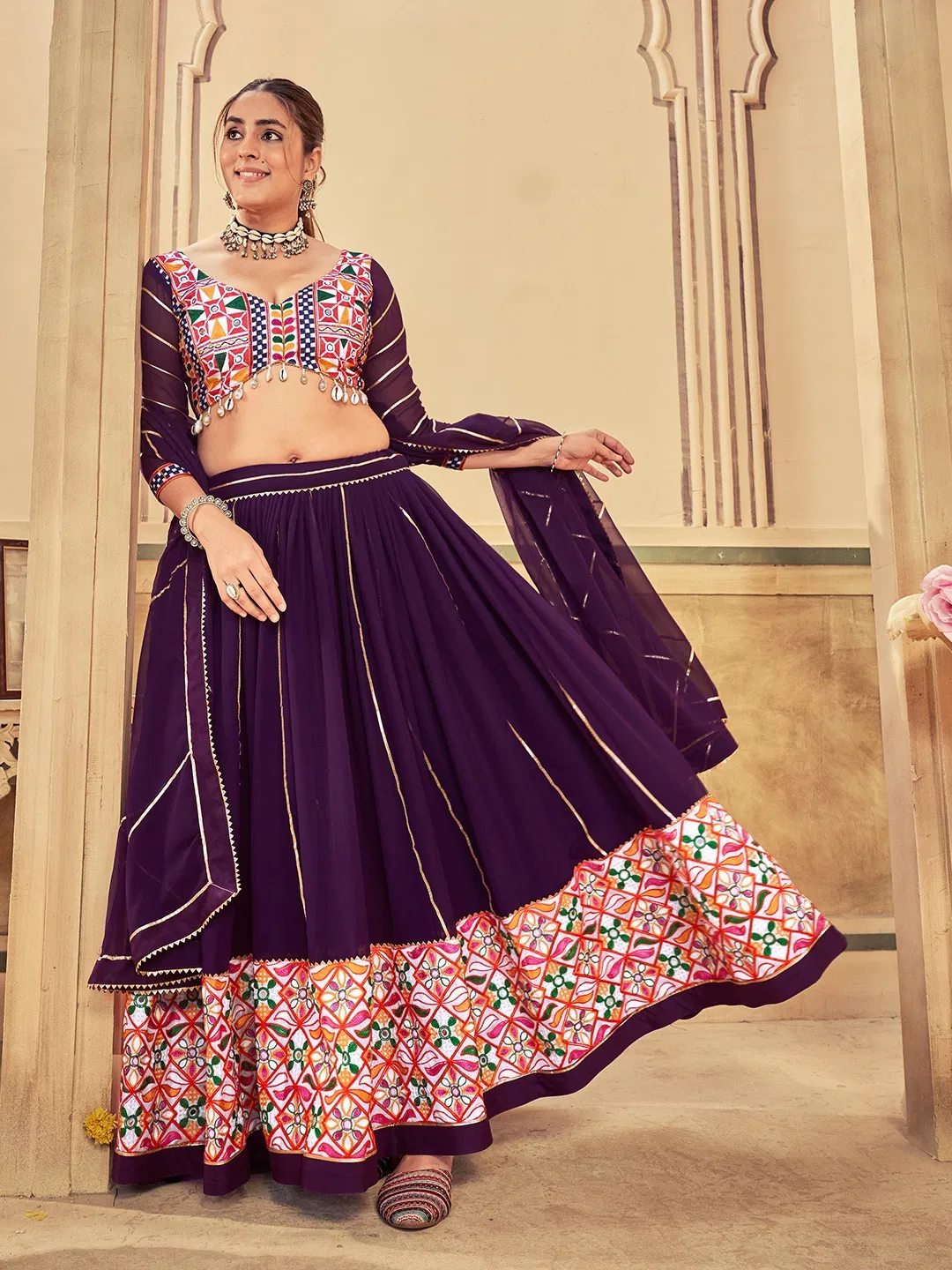 Navratri Special Georgette Lehenga Choli By Nsf  Wholesale Suppliers In Mumbai